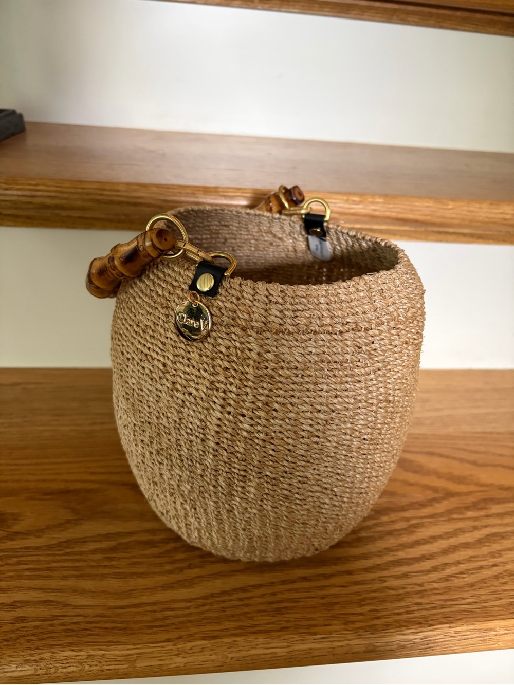 Clare V. Pot de Miel w/ Bamboo Handle - Picture 3 of 12